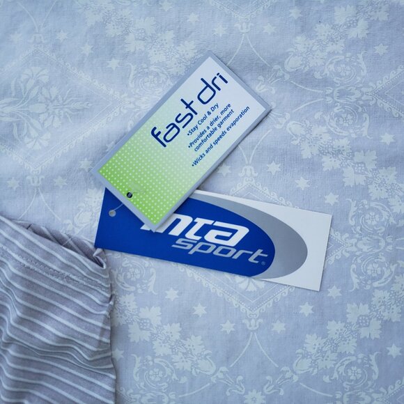 MTA Sport Mens Athletic Shirt - Grey - Size Medium (M) - Picture 4 of 8